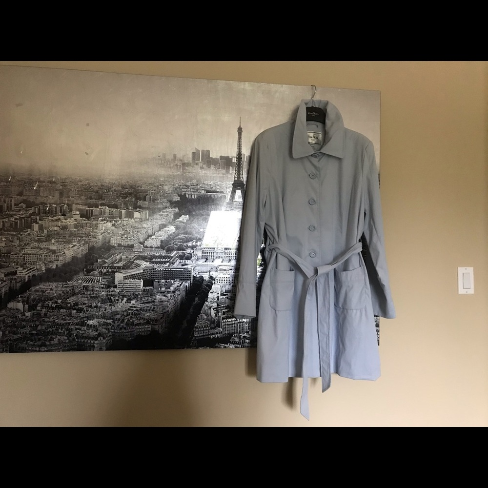 Light Blue Trench Coat Votre Nom... Paris